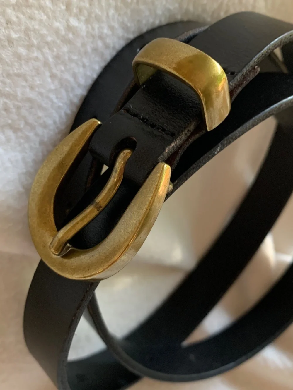 Madewell Black Leather Belt - Picture 2 of 9